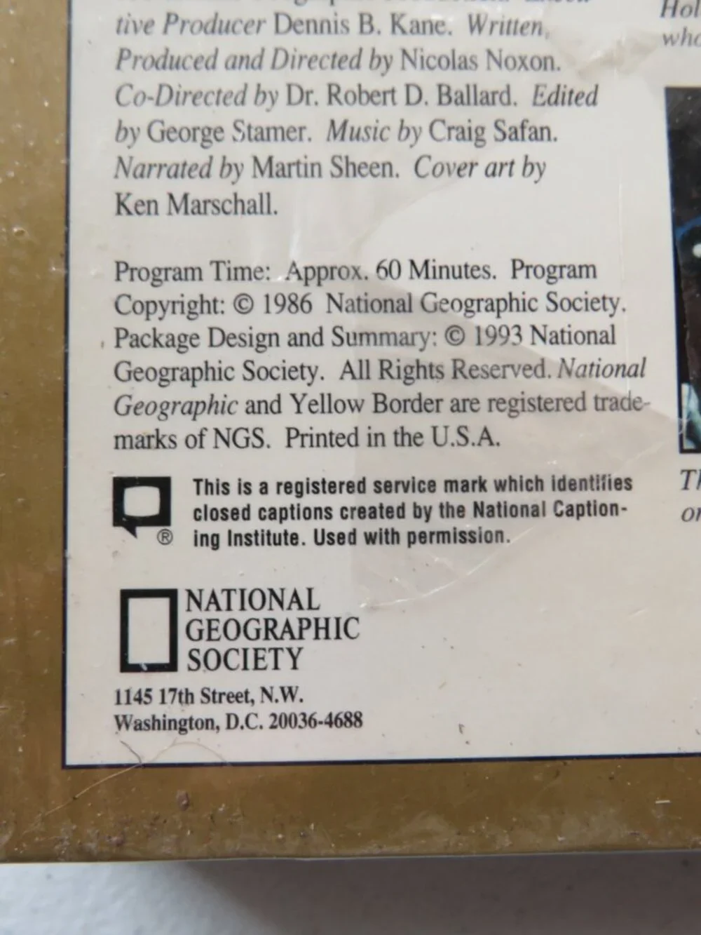 National Geographic sale lot