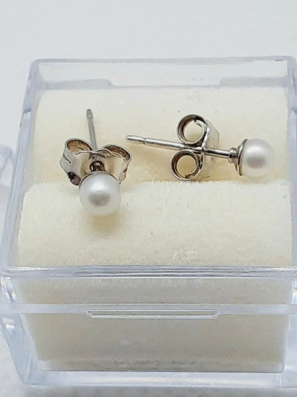 925 sterling silver and pearl new faux