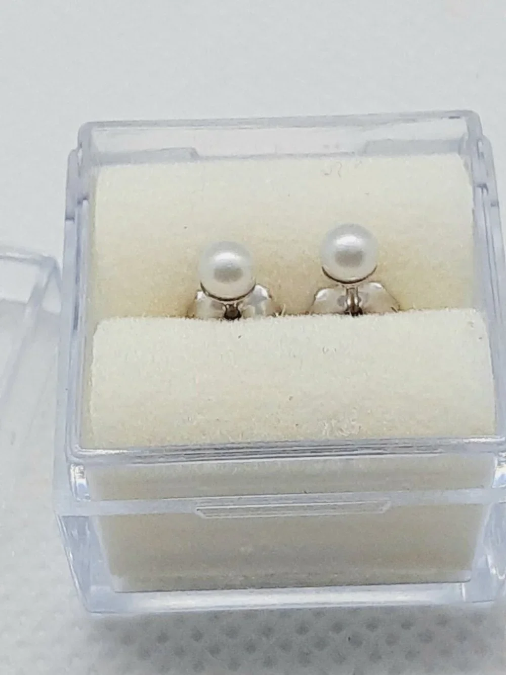925 sterling silver and pearl new faux