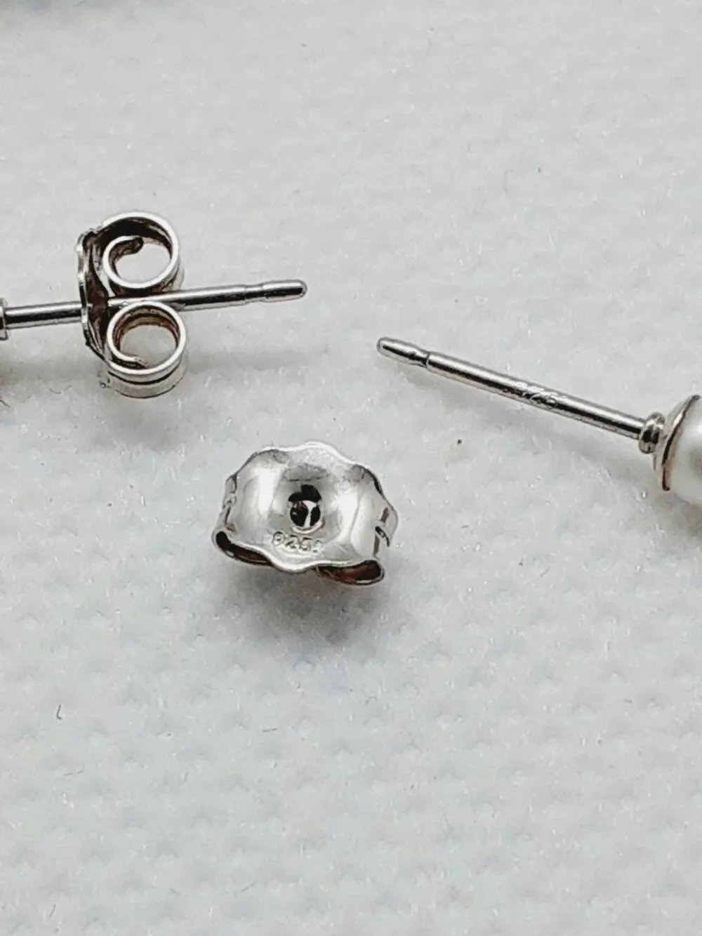 925 sterling silver and pearl new faux