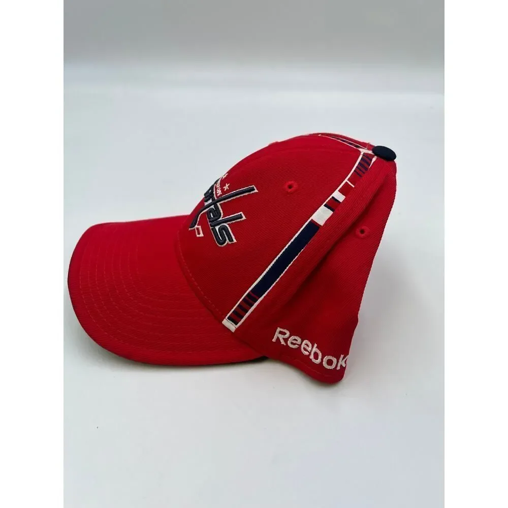 Y2K Reebok Washington Capitals Flex Fit Small/Medium hat cap 90s Y2K
