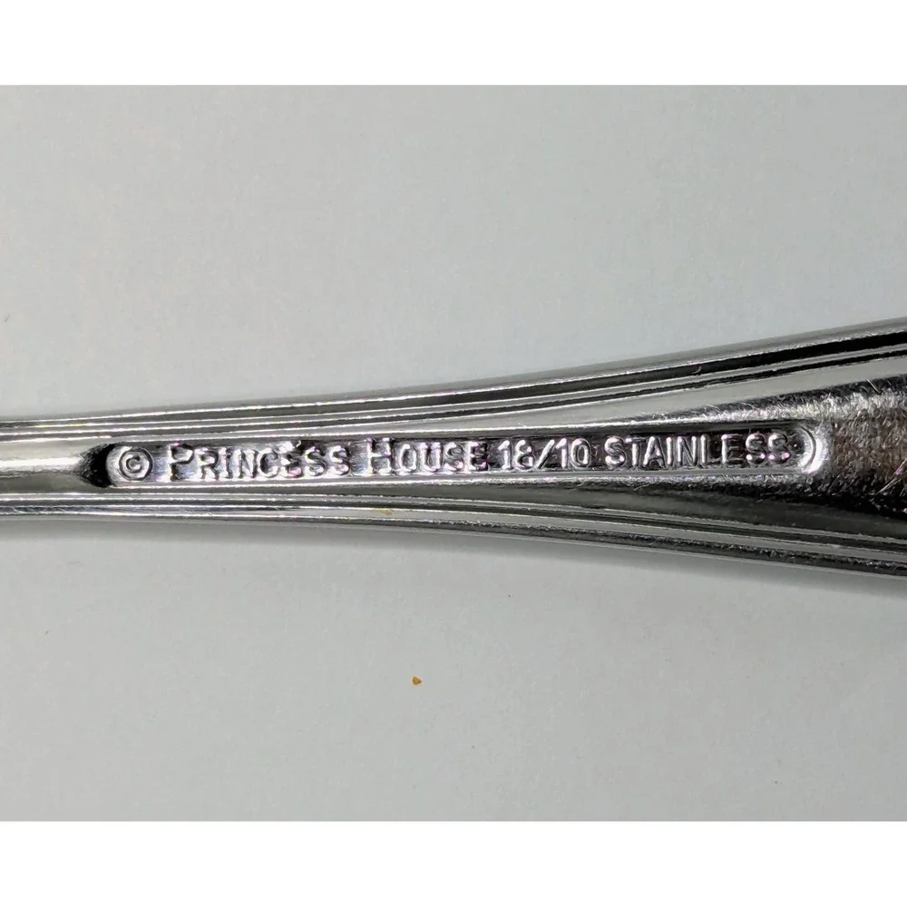 Princess House BARRINGTON Dinner Fork 18/10 Stainless Flatware 8 1/8