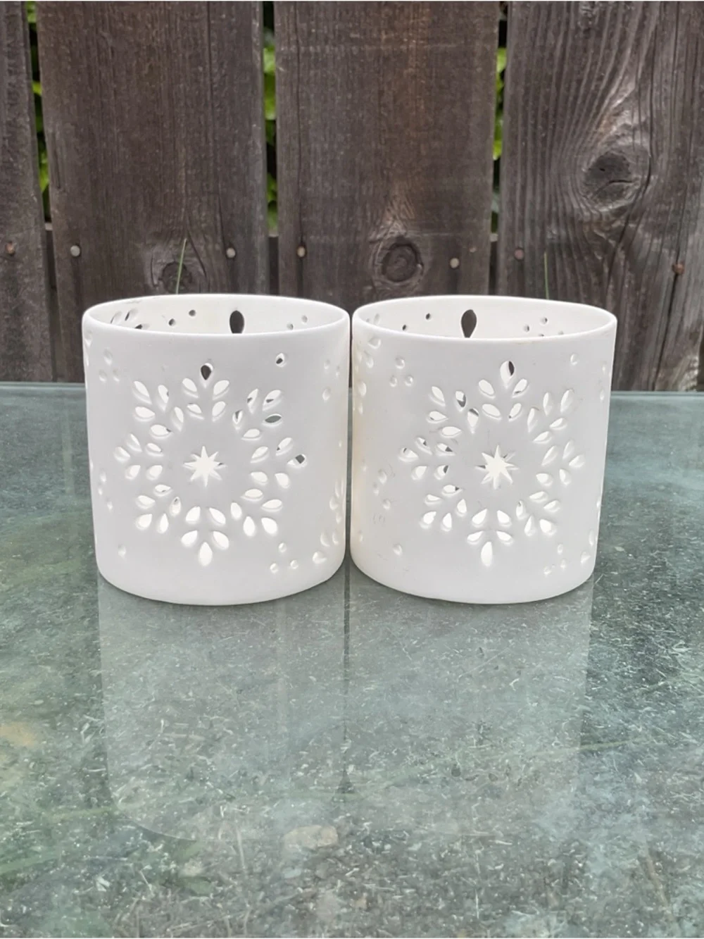 Crate&Barrel pair ceramic