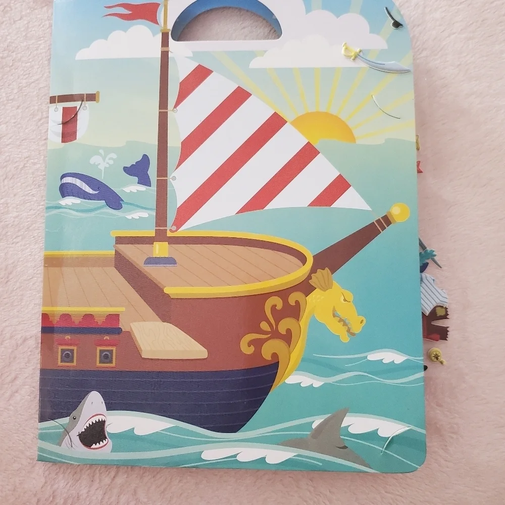 Vintage pirate sticker