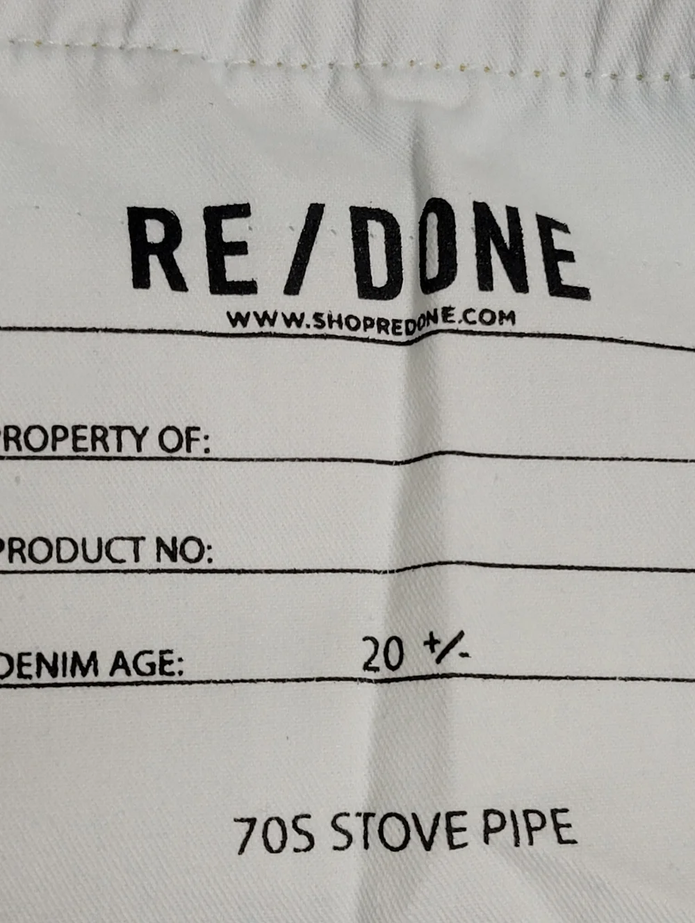 Re/Done re done