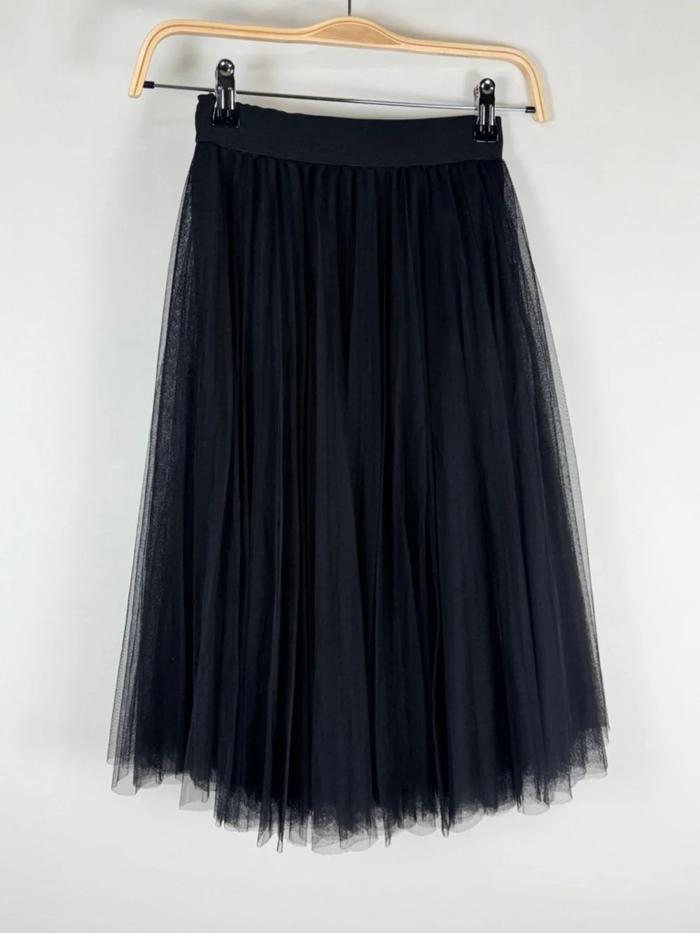 Charlotte Russe black tulle