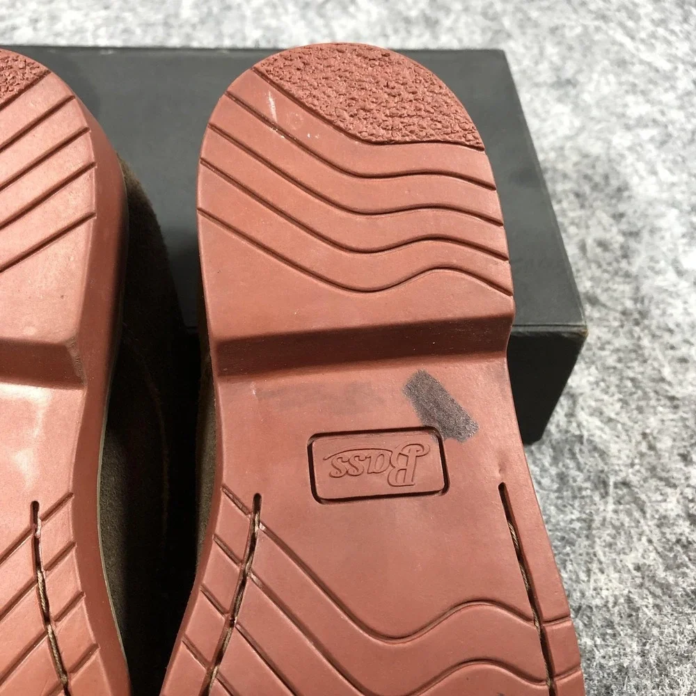 GH Bass Boys 4 Brown Suede Derby Dress Shoes Junior 2 0402-6939-211