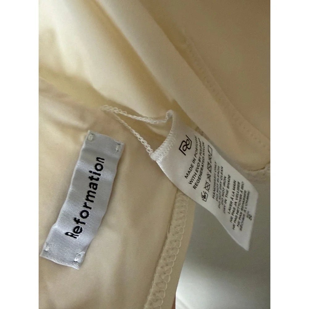 Reformation bikini top