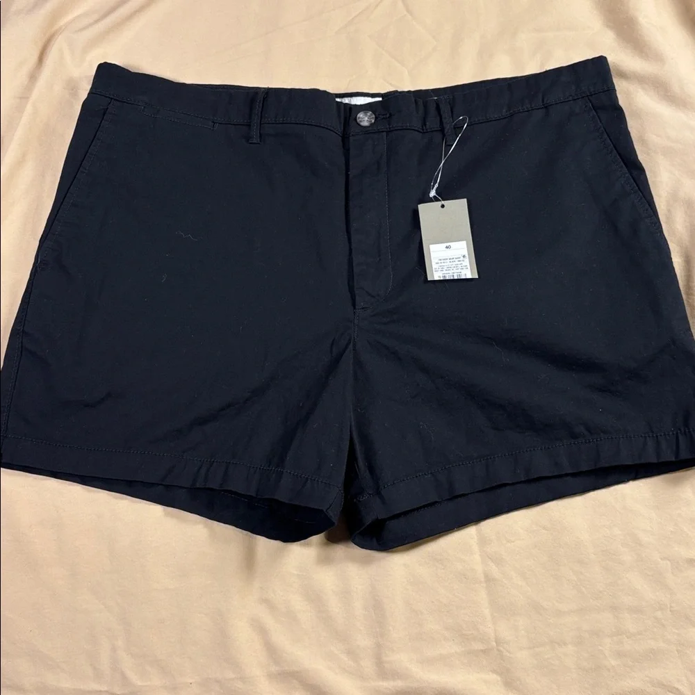 Goodfellow & Co Men's Every Wear‎ Flat-Front Shorts Size 40 Black 5