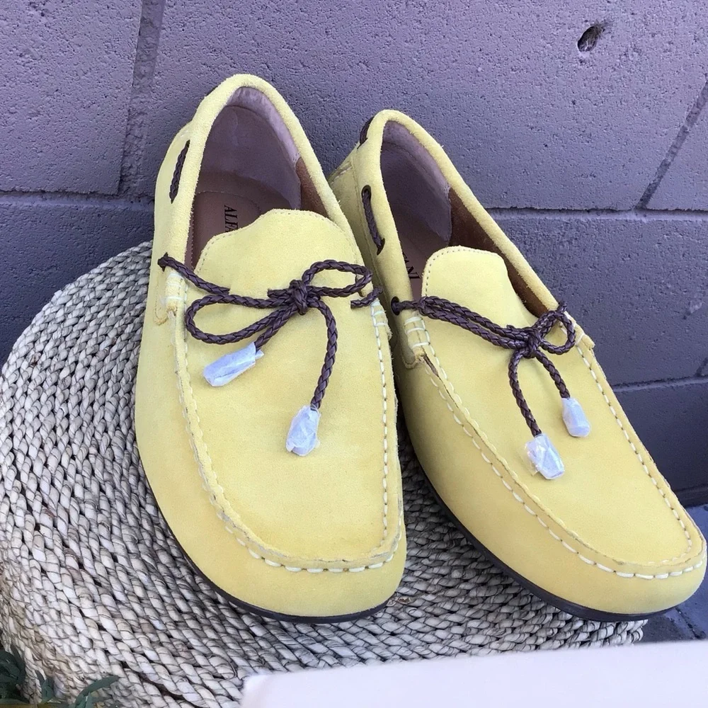 Alfani yellow leather