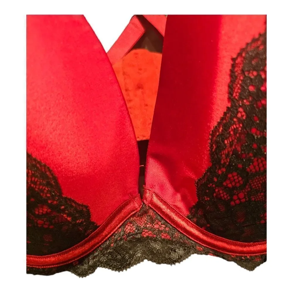 Cacique red satin