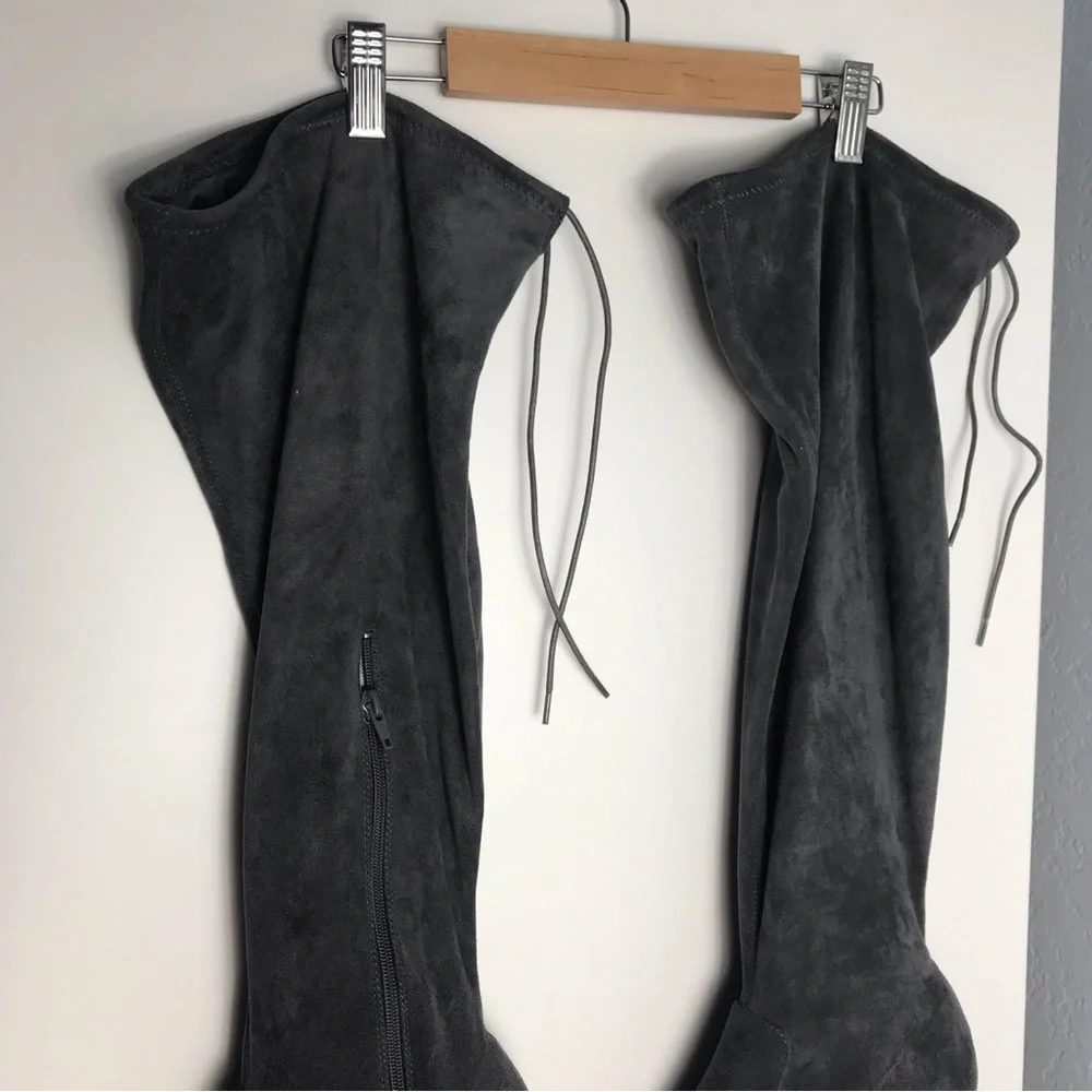gray faux