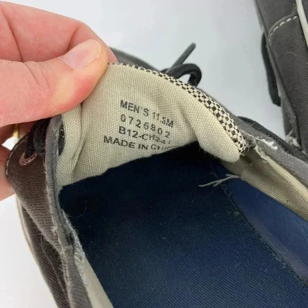 Sperry charcoal gray