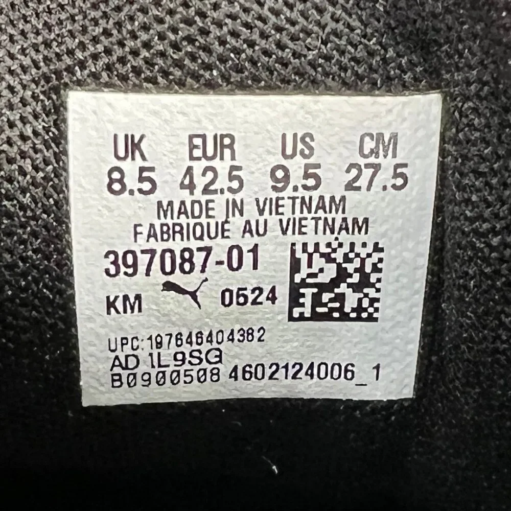 Puma zip shoes