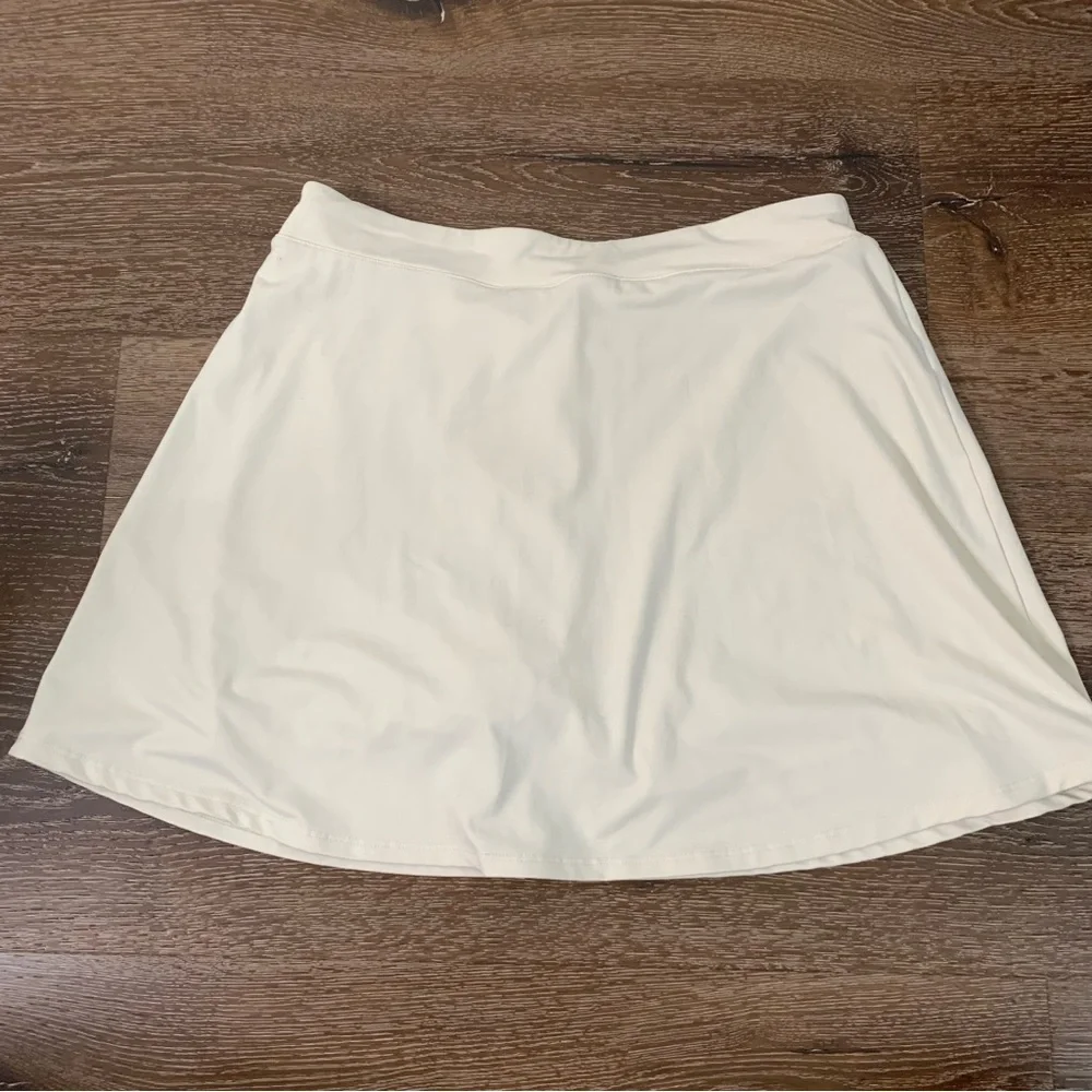 Reformation medium skirt cream