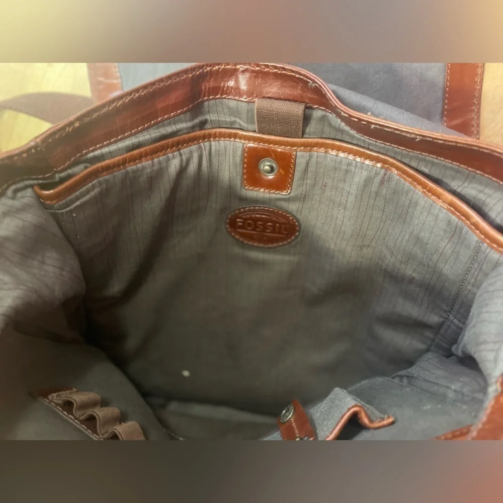 Fossil brand brown