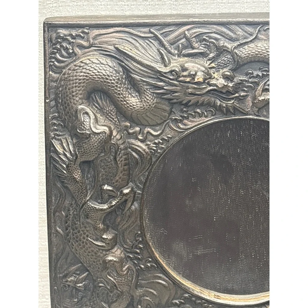 Gargoyles Brooklyn NY Dragon Mirror‎ Wall Decor Asian Art Reproduction Vintage