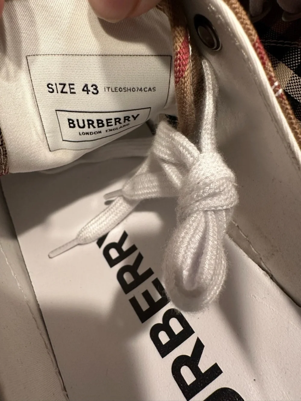 Burberry men’s vintage