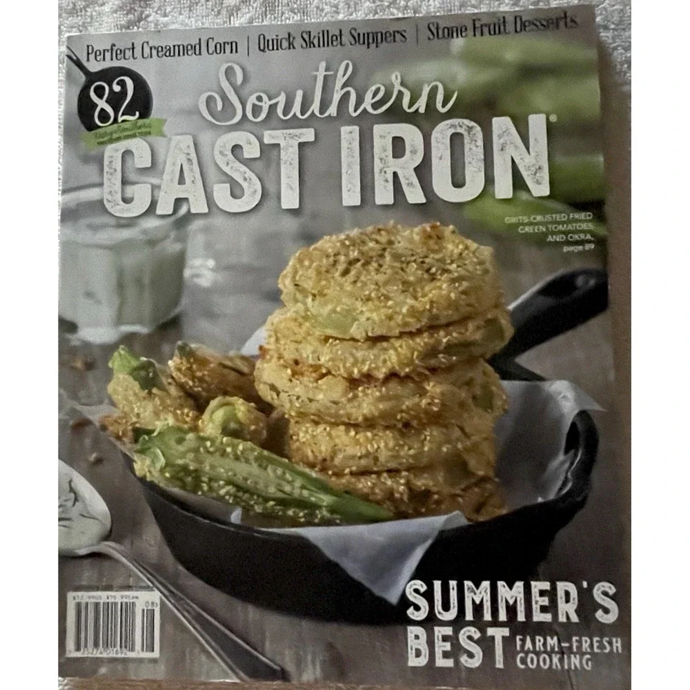 Southern Cast Iron magazine --‎ vol 4/ issue 4--82 Recipes -- July/August 2018