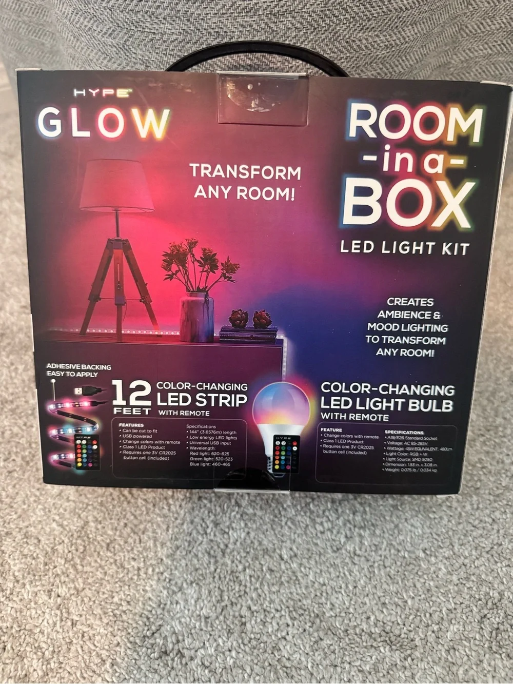 Hype glow room