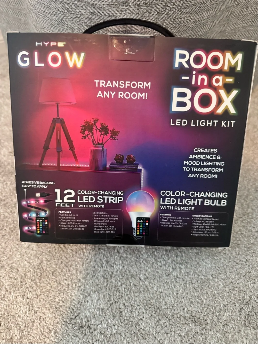 Hype glow room