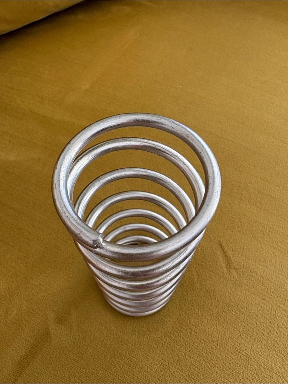 Stainless Steel Spiral Toothbrush Holder / Pen Holder - Minimalist Design