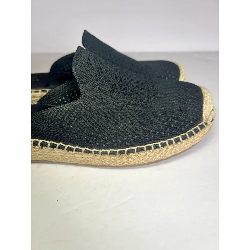 Cole Haan Women's Cloudfeel‎ Stitchlite Mule Sandal Black Knit W24512 Size 8