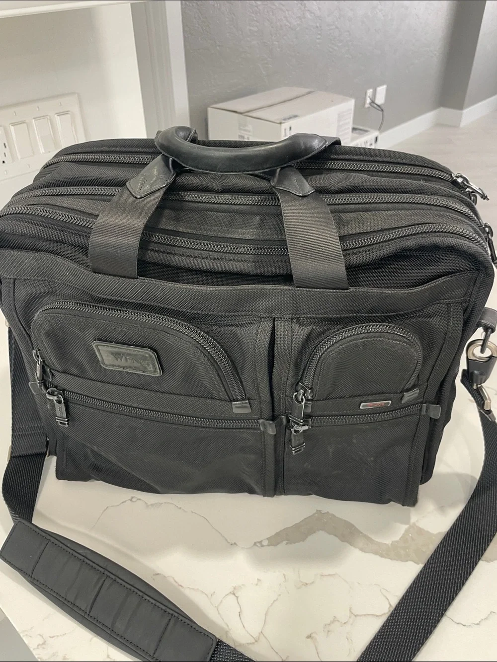 Tumi laptop briefcase