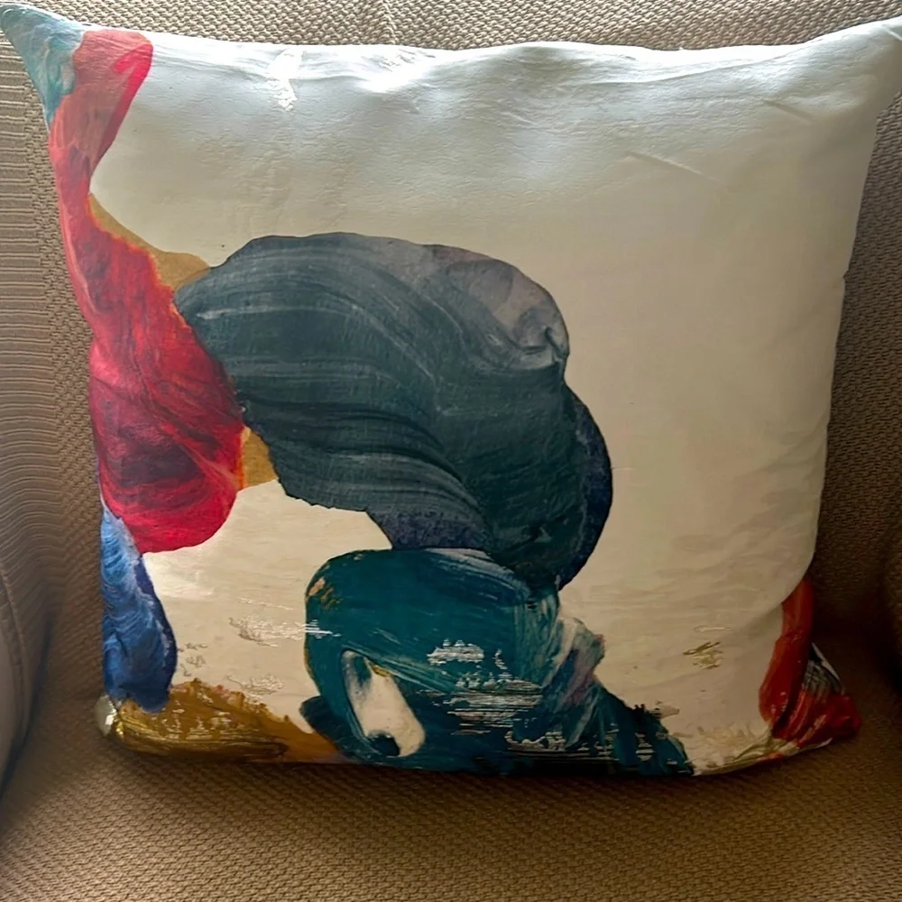 West Elm washable touches metallic