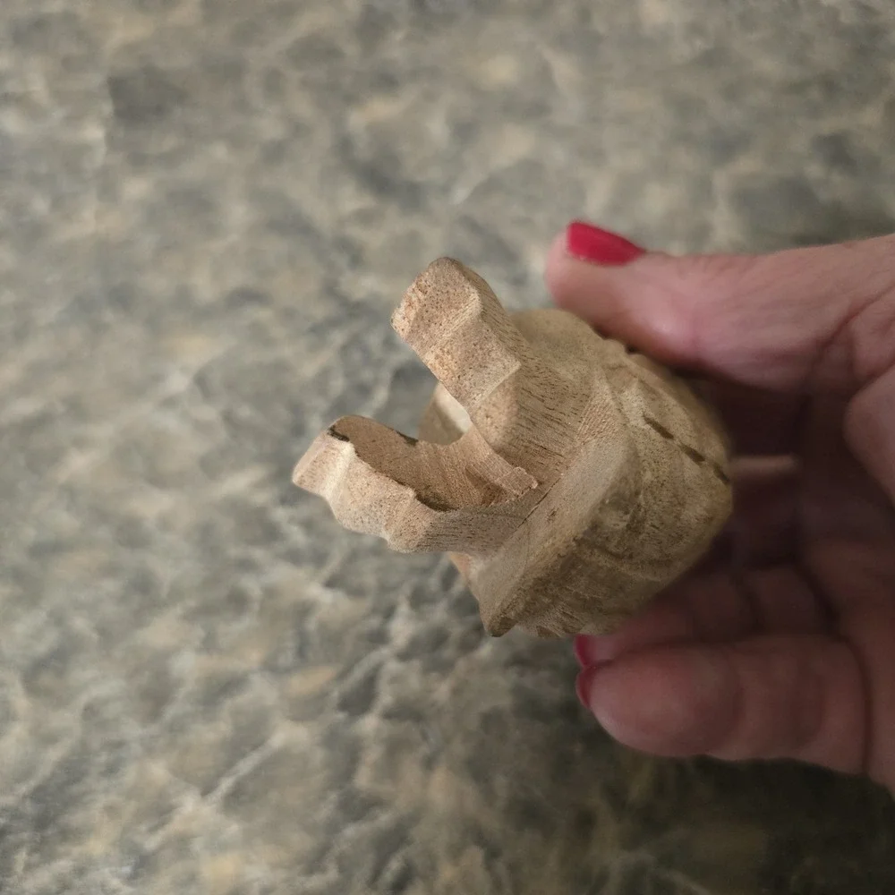 The Unbranded Brand hand carved