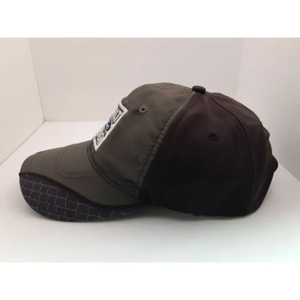 Ford Built Ford Tough Strap Back Hat Cap Gray & Black | OSFA | 100%‎ Polyester
