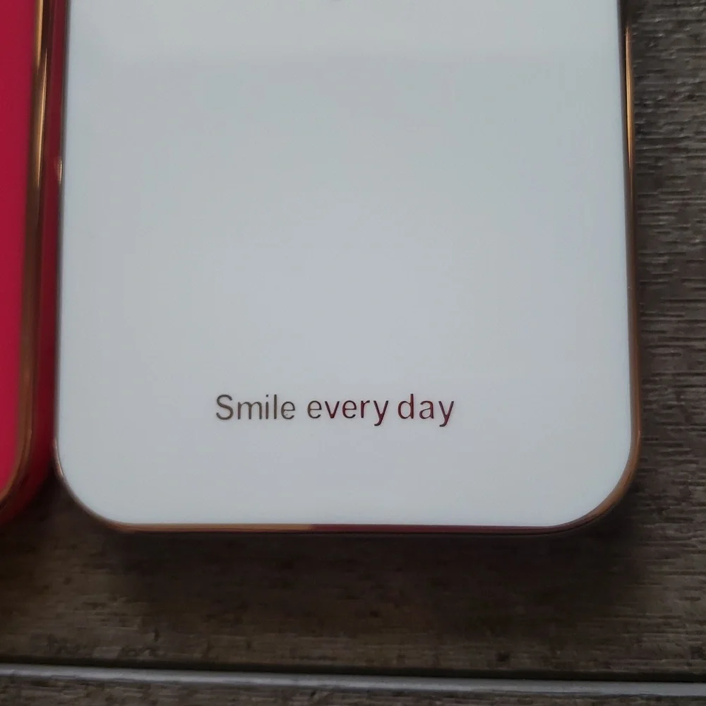 2 IPhone 13 PRO Max SMILE EVERY DAY phone cases.