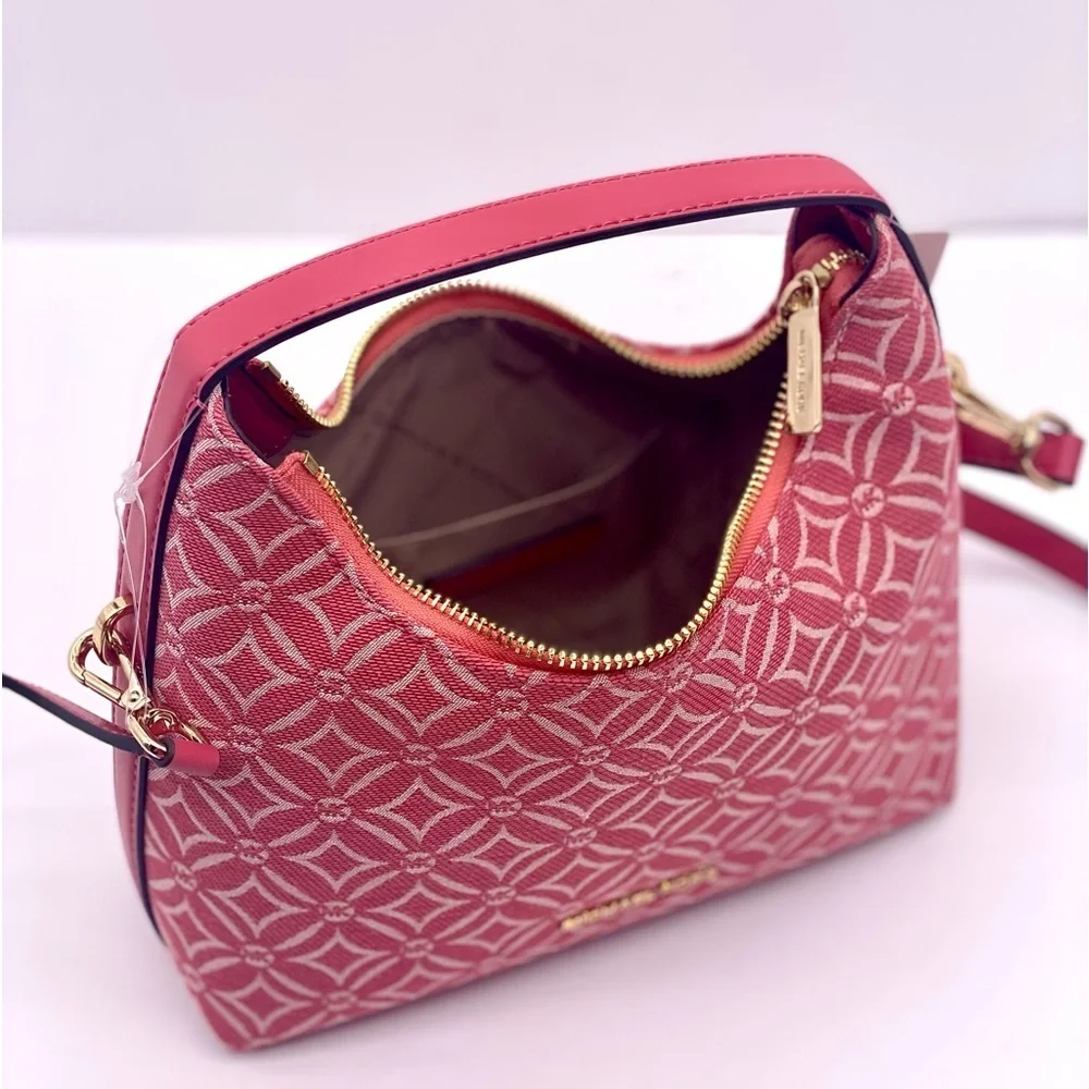 Michael Kors Ember Small Shoulder Crossbody Bag MK Light Berry Multi