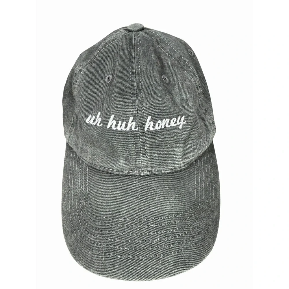 Brandy Melville Hat Women Strap Back Uh Huh Honey Spell Out Run Gym Core Cap Go‎