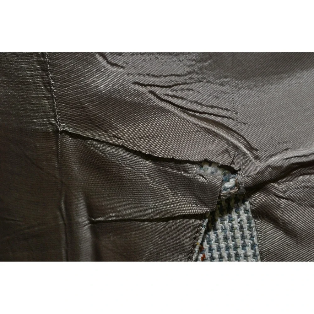 VTG Polo Ralph Lauren Blazer Mens 41L Gray Windowpane Check Made USA Sport‎ Coat