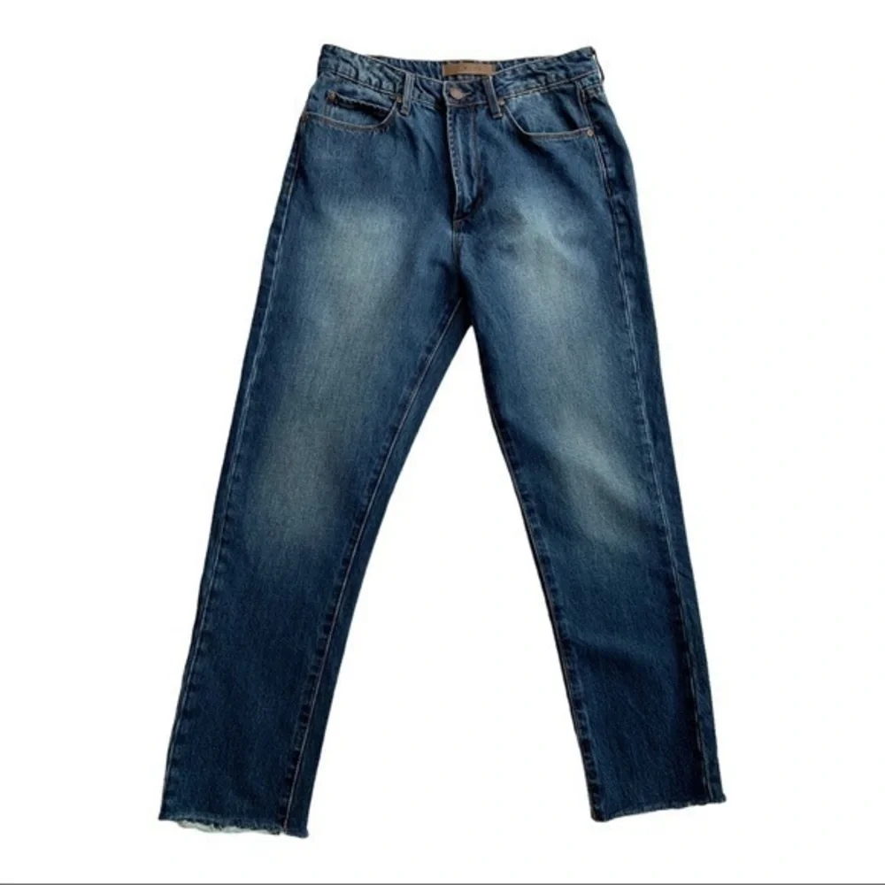 Leith High Rise Straight Leg Denim‎ Jeans Size 27
