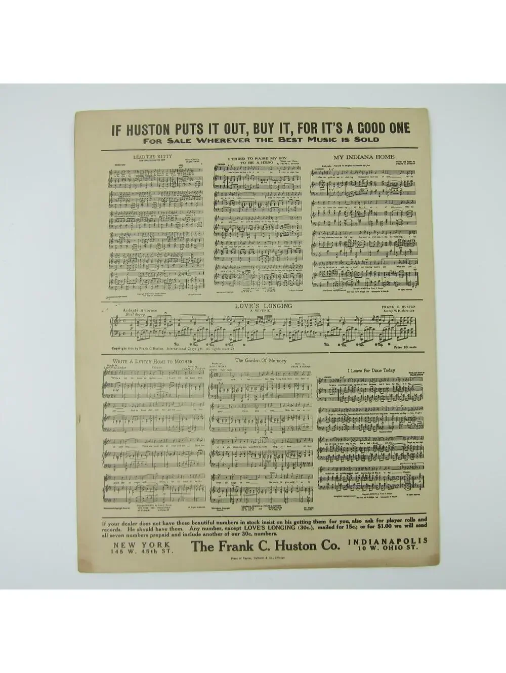 N/A sheet music