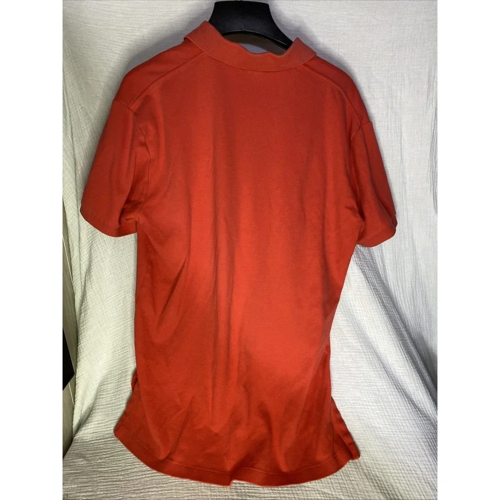 Ralph Lauren Polo Men's Short Sleeve Pink Coral Medium 100% Cotton