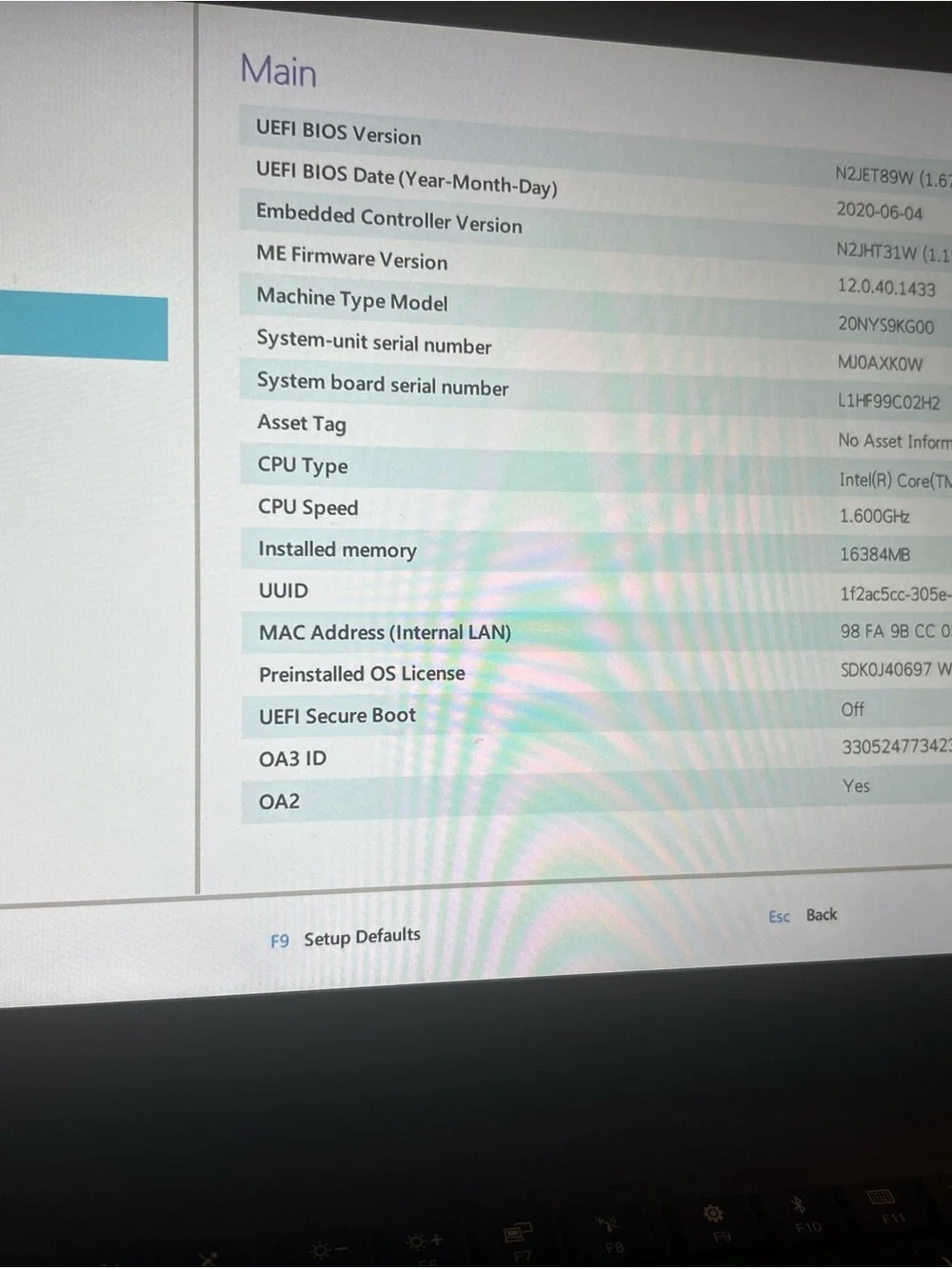 Lenovo replacement laptop