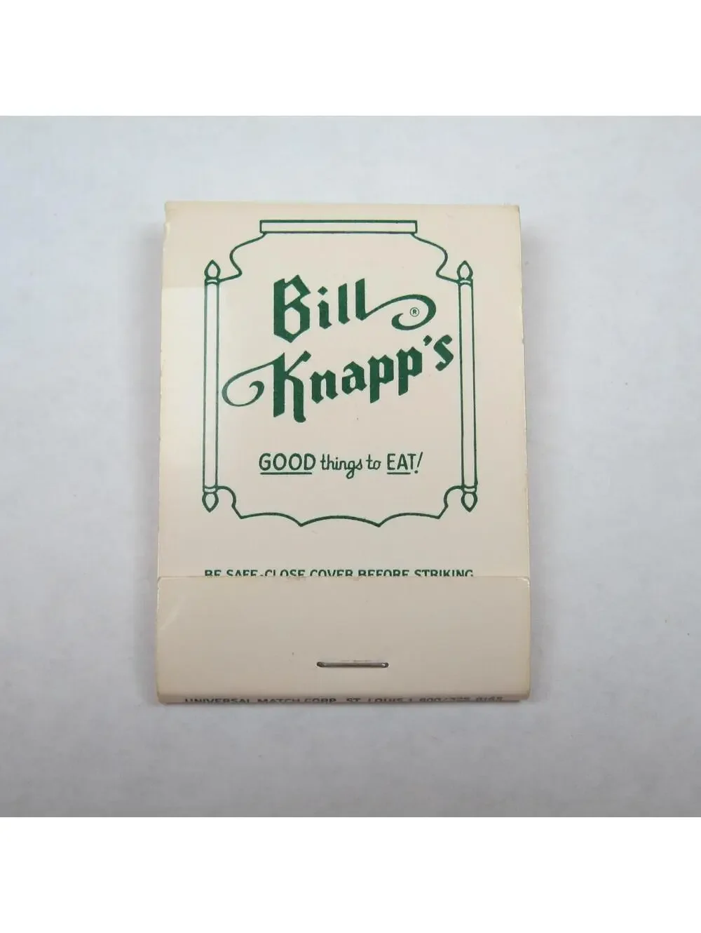 N/A matchbooks indiana