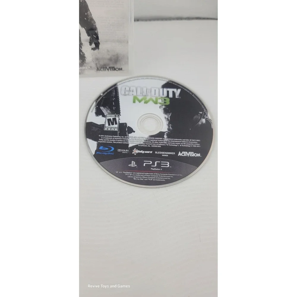 Call of Duty: Modern Warfare‎ 3 (Sony PlayStation 3, PS3, 2011) Game Case Tested