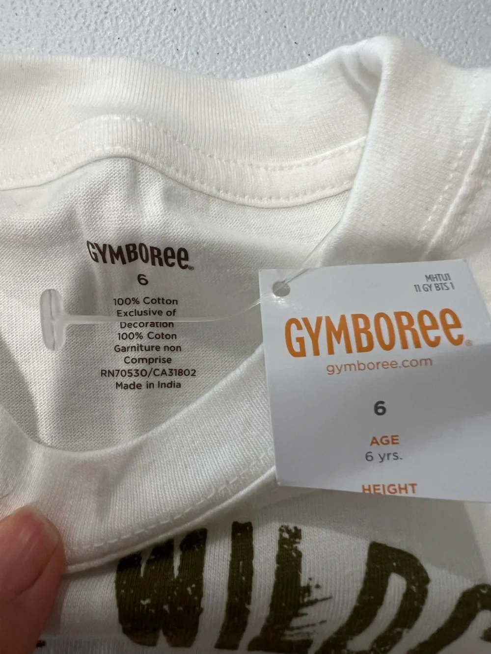 Gymboree soft white