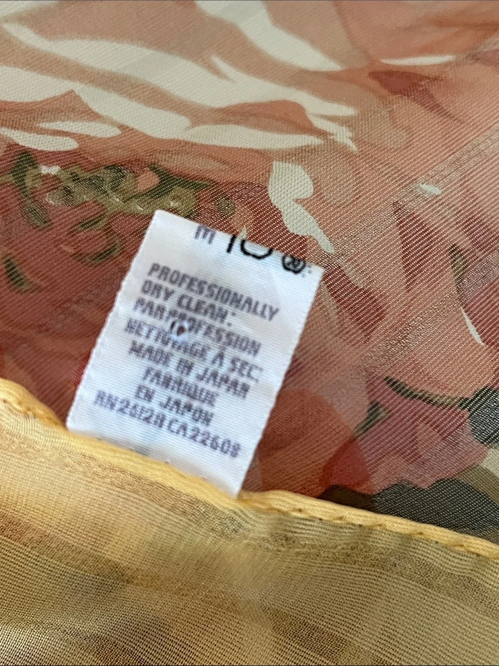 Echo vintage silk