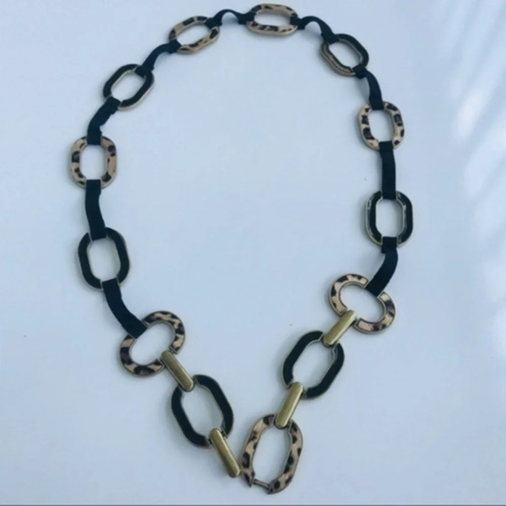 Women's Belt Metal Animal Print‎