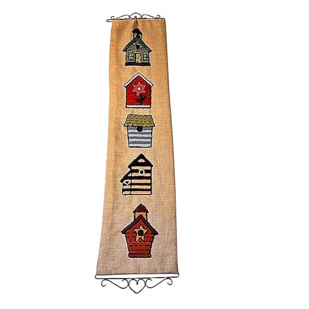N/A handcrafted needlepoint