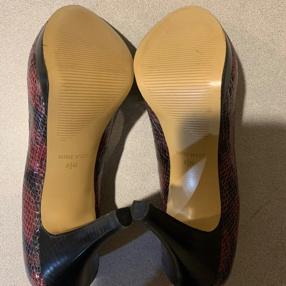 Nine West nwob burgundy