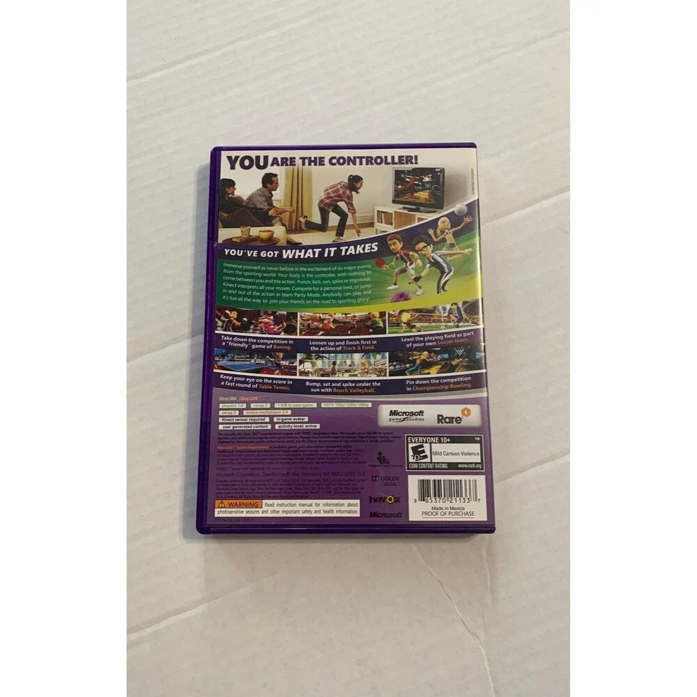N/A kinect sports