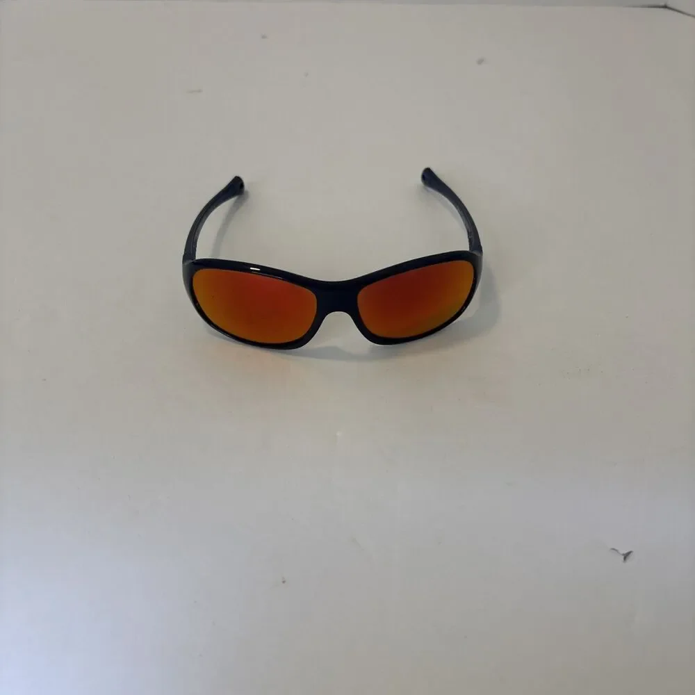 Quechua Triathlete Sunglasses Blue Frames Red/orange Lenses Kids
