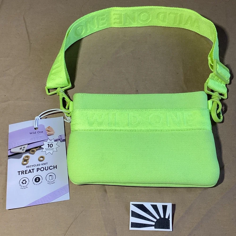 Wild One Limited Edition Seasonal Color Limeade Dog Treat Pouch