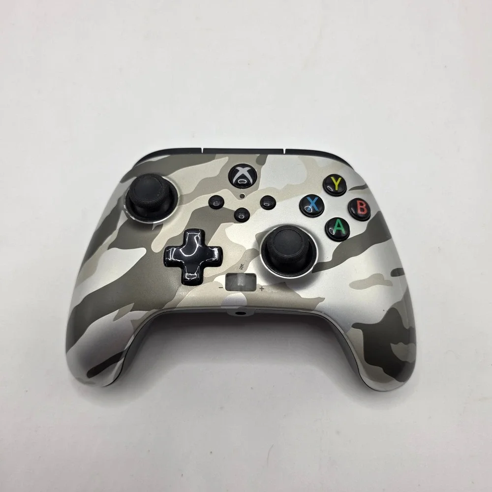 PowerA Wired Controller Xbox Series X S Silver Camo Mappable Buttons Tested